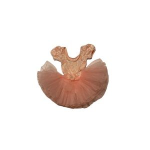 Pink Lace and Tulle Ballet Tutu - Girl’s Size XXL (7/8)